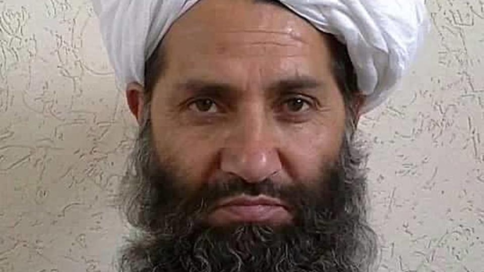 Pemimpin Taliban Haibatullah Akhundzada Tampil Di Depan Publik Untuk Pertama Kalinya Di Kandahar